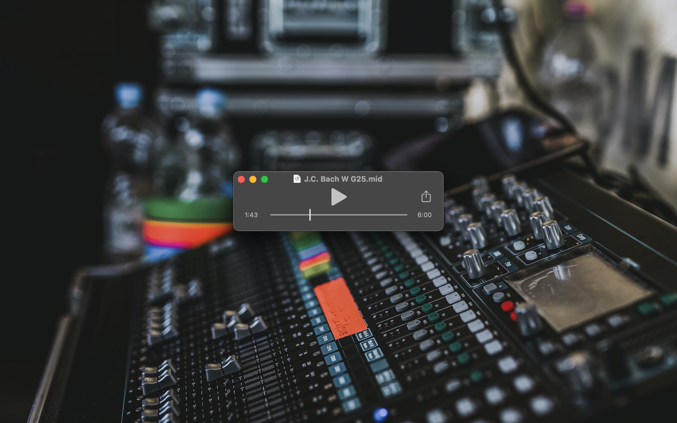 Sequences - MIDI file player for macOS