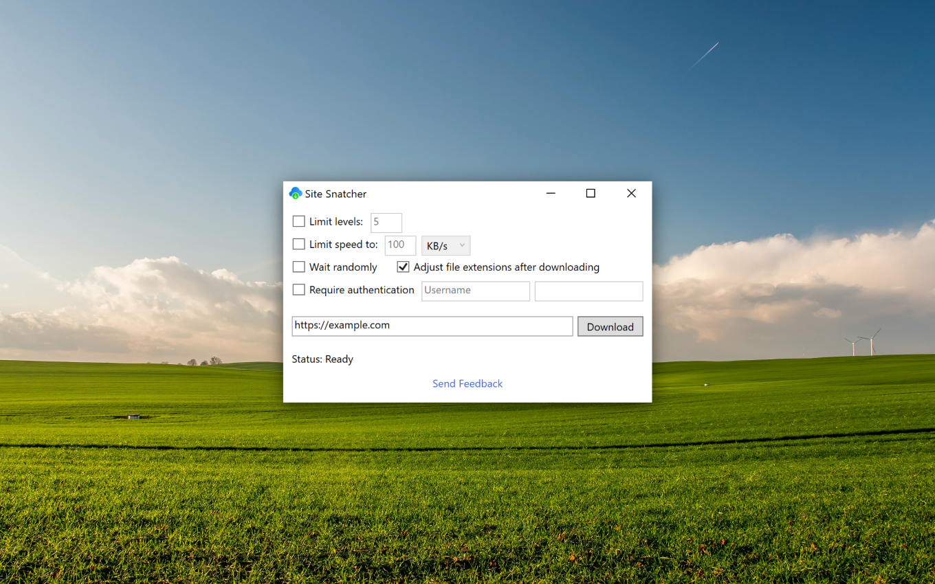 Site Snatcher for Windows