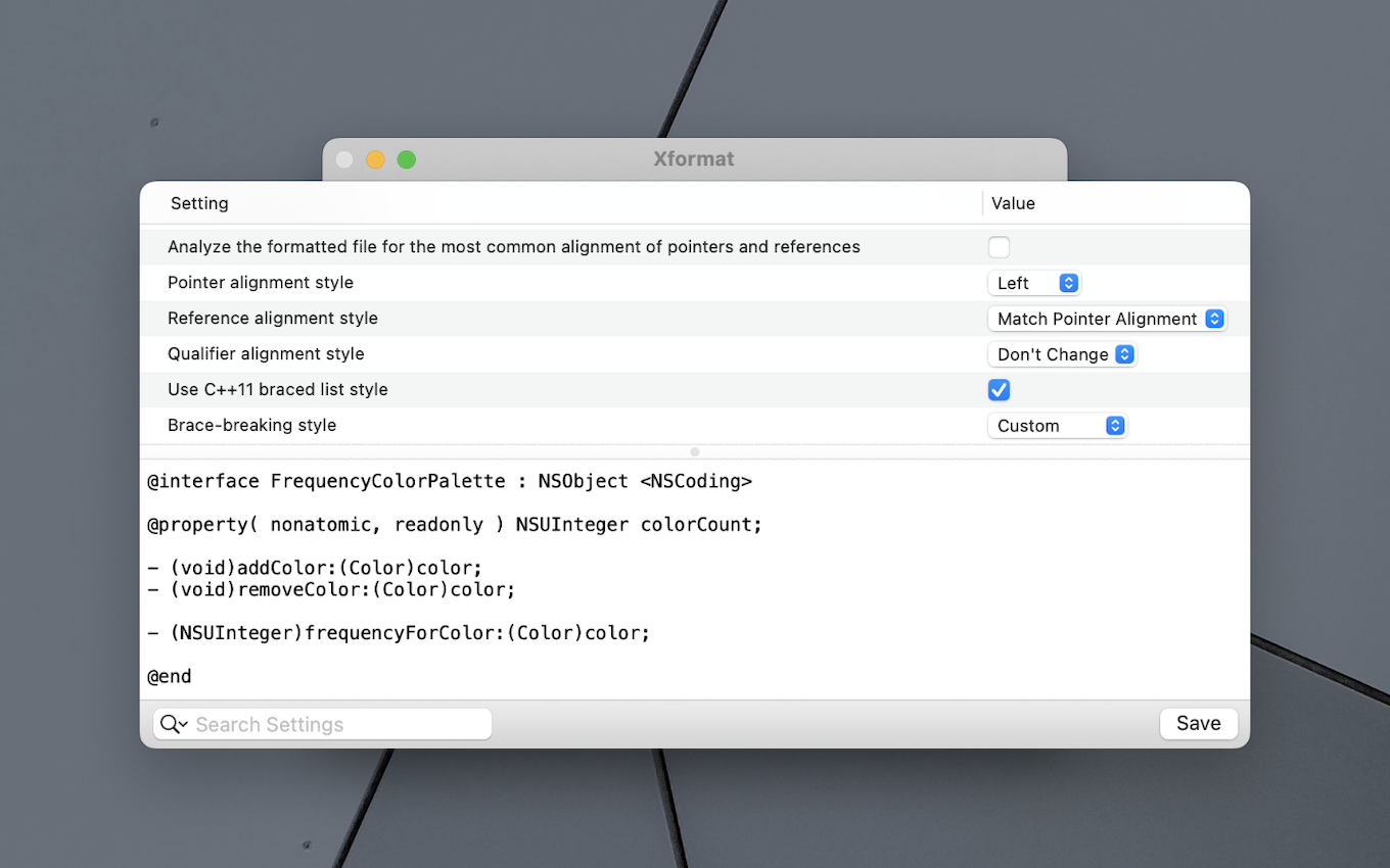 Xformat for Mac - main screen